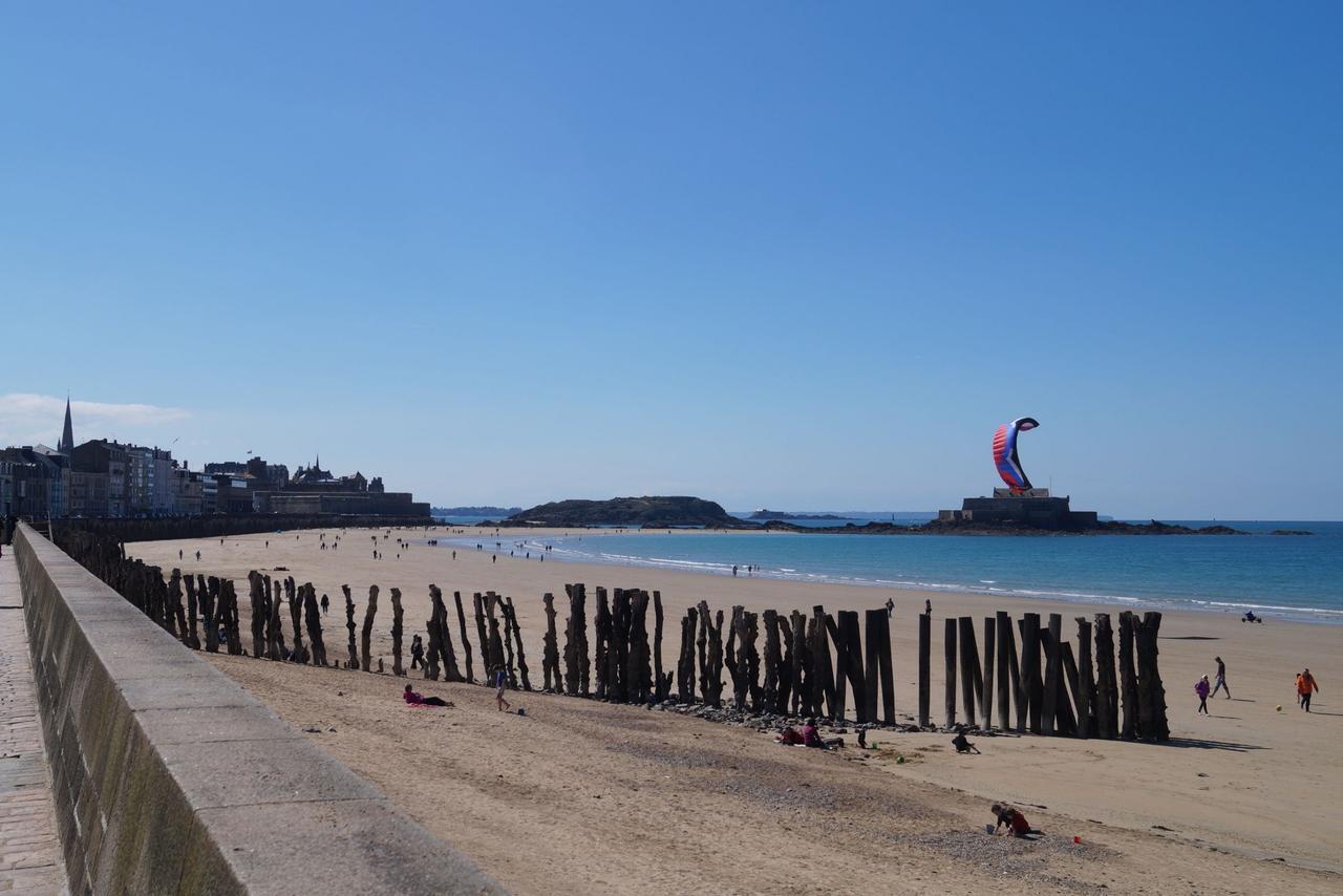 Saint Malo Courtoisville Apartment Luaran gambar
