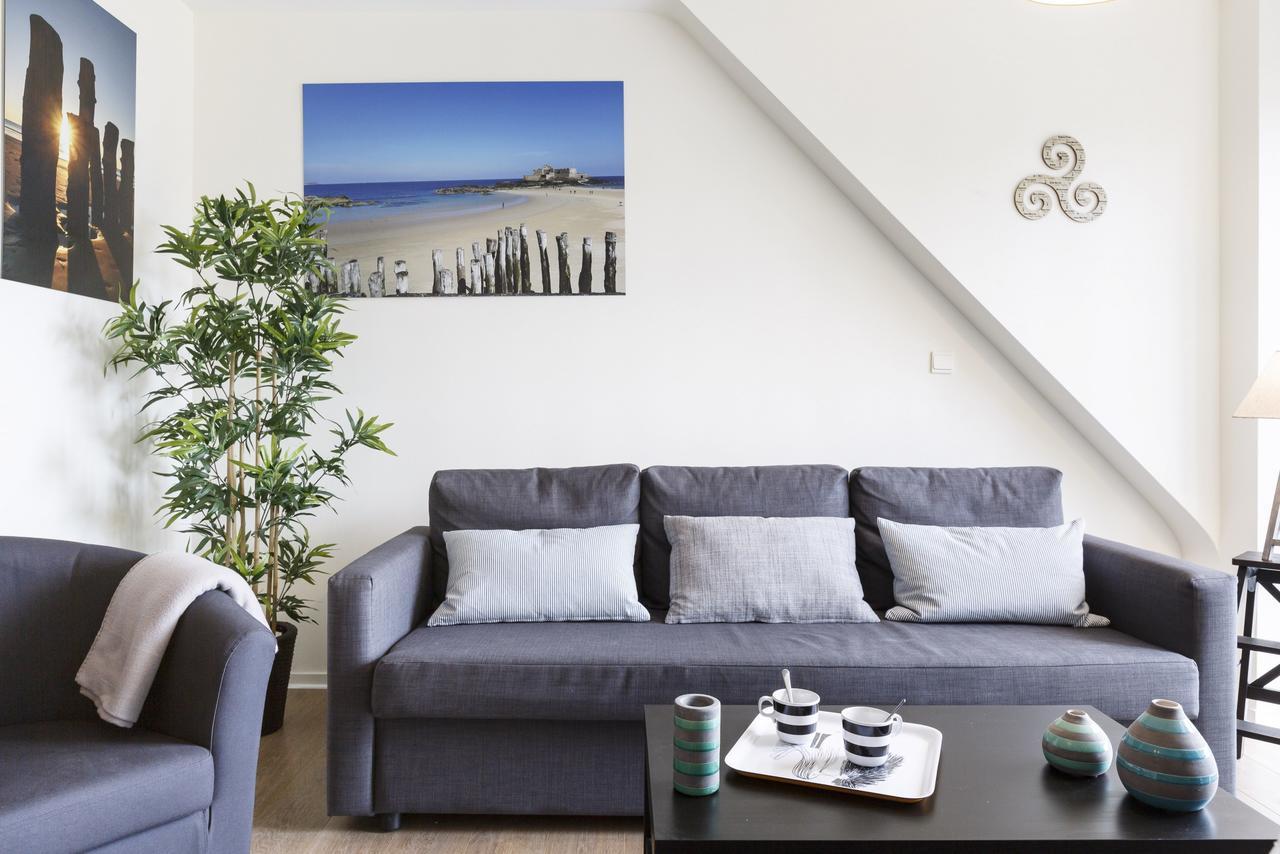 Saint Malo Courtoisville Apartment Luaran gambar